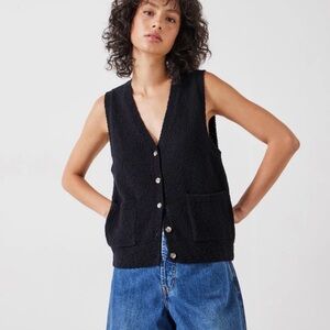 Hush Ottiline Button-Up Vest XXS